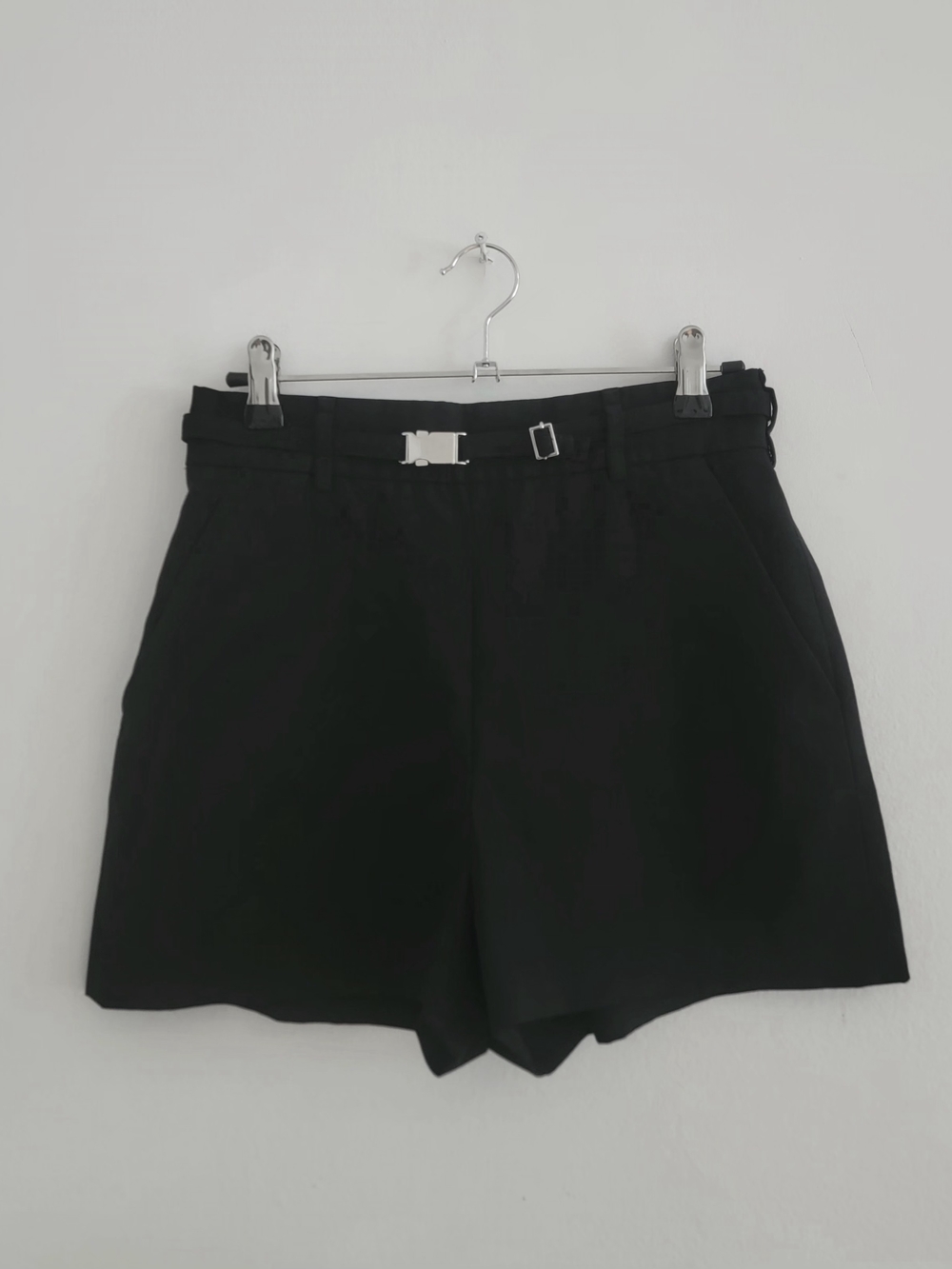 RED VALENTINO Black Women’s Tailored Shorts